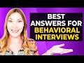Top 5 Common Behavioral Interview Questions and Responses
