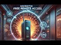 Mikrotik Free Remote Access-How To Create VPN For Remote Connection Part 1