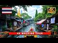 Walking Bangkok’s Best Street Markets \u0026 Skyline Views | 4K HDR Tour