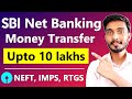 SBI Net Banking Money Transfer | NEFT, RTGS, IMPS