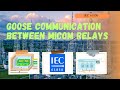 Goose Communication Between Micom Relays | IEC 61850 Protocol