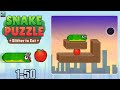 Snake Puzzle Slither To Eat All Levels 1-50 Walkthrough | Full Puzzle Game Solution