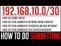 SUBNETTING In Computer Network | How To Find Subnet Mask, Network ID, Host IP Address \u0026 Broadcast ID