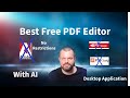 Best Free PDF Editor. Adobe Pro Alternative.