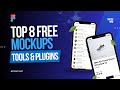 Design Like a Pro: 8 FREE Figma Mockup Tools You Can't Miss!
