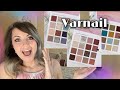 NEW PALETTES!! NOT EYESHADOW?! Varnail Gel Polish Palettes 🤩 UNBOXING TRY ON HAUL May 2022