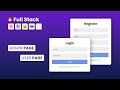 Create Full Stack Login And Register Form With User \u0026 Admin Page Using HTML CSS PHP \u0026 MySQL Database