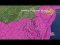 7 P.M. Maryland Weather Update With Bob Turk