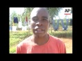 WRAP Displaced people flee SAfrica violence  ADDS train leaving Jo'burg
