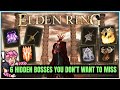 Elden Ring - 6 IMPORTANT Optional Bosses You Don't Want to Miss - Hidden Weapons \u0026 Armor Location!