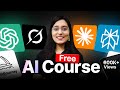 Artificial Intelligence Full Course (Free) | Master AI Tools \u0026 Core Concepts