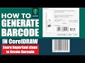 How to Generate Barcode in CorelDraw