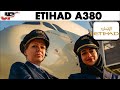 ETIHAD AIRWAYS Airbus A380 Pilots SOPHIE \u0026 SHAIMA