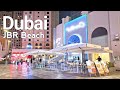 Dubai [4K] Amazing Night JBR Walking Tour 🇦🇪 