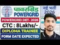 Powergrid New Recruitment 2026 | Diploma Trainee | Powergrid Vacancy 2026 | PGCIL New Vacancy 2026