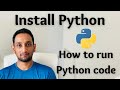 How to Install Python on Mac OS and How to Run Python code