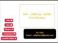 8. SAP ABAP on HANA - CDS Concat and CAST and Aggregate Operations