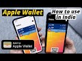 Apple Wallet SETUP \u0026 How to Use in INDIA on your iPhone - Full Details