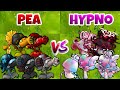 PVZ 1 Fusion 2.3 Challenge - Team PEA vs HYPNO Plants Fusion VS Obsidian Gargantuar - Who Will Win?