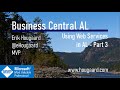 Web Services in Business Central AL - Part 3