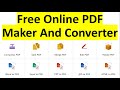 how to make pdf for free | free online pdf maker | free online pdf converter | jpg to pdf converter
