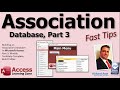 Microsoft Access Association Database, Part 3: Modifying TechHelp Template, Building All Tables