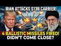 “Iran Fired 4 Missiles at US $13B Carrier — Pentagon: ‘Didn’t Come Close’”