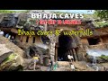 Bhaja Caves Lonavala-Bhaje Buddhist Caves-भाजे लेणी-Bhaje Waterfall-Lonavala Tourist Places