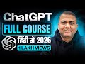 Learn Complete ChatGPT Course in 4 hours | Full ChatGPT Course in Hindi | ChatGPT Tutorial | 127