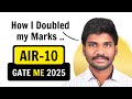 AIR-10, GATE 2025 Mechanical Topper shares Useful Strategy \u0026 Tips | Exergic PRO Video Course student