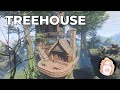 Enshrouded Treehouse Base. Building contest build