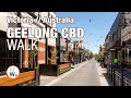 Geelong CBD Walk: Regional Victoria🚶‍♀️【4k】