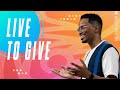 Live to Give | Sermon: Ryan Leak | Chase Oaks Church