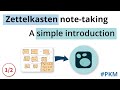 Zettelkasten note-taking with Logseq: A simple introduction (Part 1)