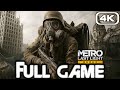METRO LAST LIGHT REDUX Gameplay Walkthrough FULL GAME (4K 60FPS) No Commentary