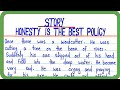 Honesty is the best policy story | Woodcutter and his axe story