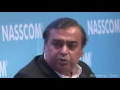Mukesh Ambani's Joke At NASSCOM India Forum