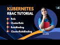 Kubernetes RBAC Tutorial: Practical Creation of Role, RoleBinding, ClusterRole \u0026 ClusterRoleBinding