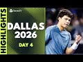 Shelton, Paul \u0026 Shapovalov In Action | Dallas 2026 Highlights Day 4