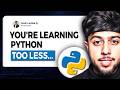 Are YOU Learning ENOUGH Python For DATA DOMAIN?