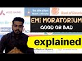 EMI Moratorium-Good Or Bad? Explained