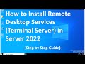 How to Install Remote Desktop Services \