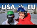 The Differences Between Skiing in America vs. Europe