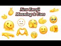 New Emoji 2024 /Emoji Meaning And Uses/Emoji Ka Matlab