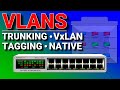 VLANs, Tagging, Trunking, VxLAN, \u0026 Native VLAN