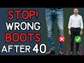 Best Boots for Men Over 40 to Look Modern \u0026 Sharp | 40+ Men's Fashion