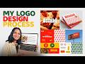 My Brand Identity design Process (From Start to Finish)