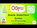 1.2 Java Tutorial: Understand Errors in Java: #stackoverflow #error  | CodingCEO