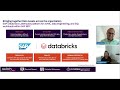 An Architect’s Guide to SAP Business Data Cloud \u0026 SAP Databricks Solutions