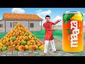 Giant Maaza Juice From 1 TON Of Mangoes Comedy Video Hindi Kahaniya Moral Stories Hindi Story